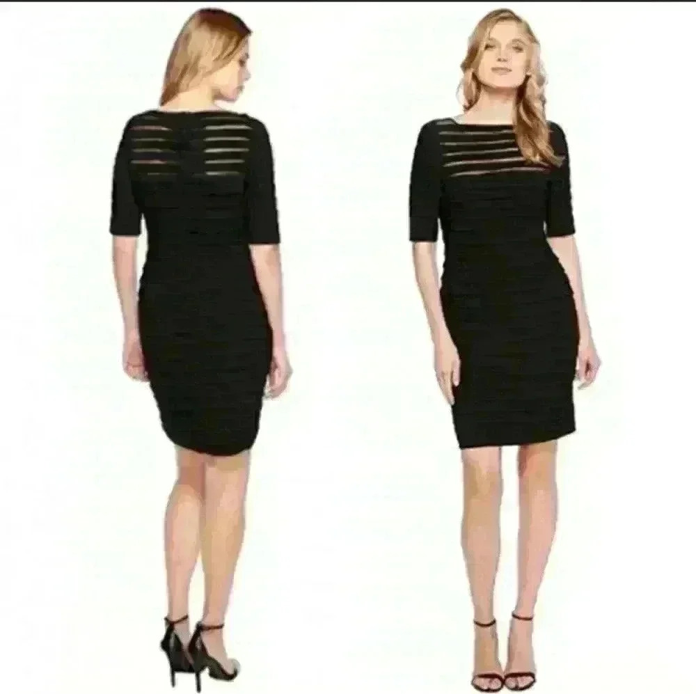 NWNT ADRIANNA PAPELL  sexy party/cocktail wedding dress size 4